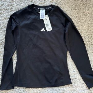 Black Adidas training Long Sleeve. Size Medium